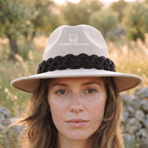 Sombrero con toquilla Neptuno.