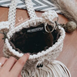 Morral de macramé sueño.
