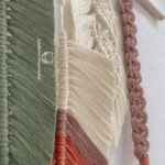 Tapiz de macramé Faisán.