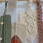 Tapiz de macramé Faisán.