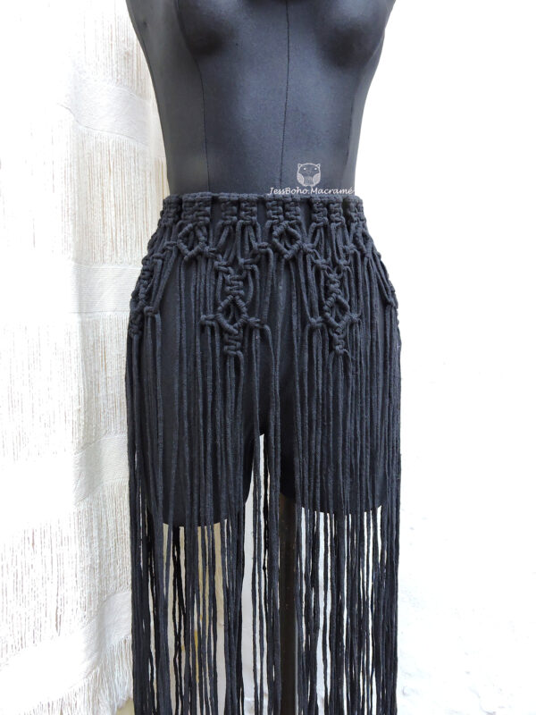 Falda de Macramé los Cabos.